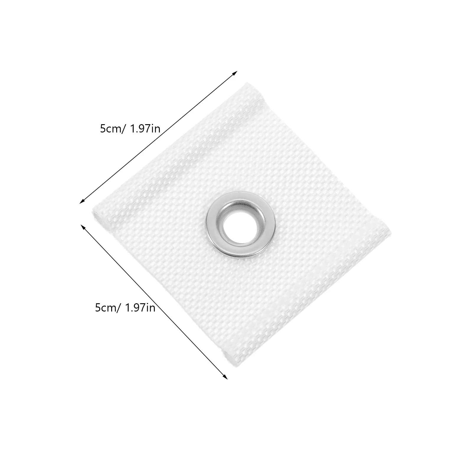 10pcs Rv Awning Piping Eyelets Waterproof Pvc Coated Fasteners For Camping Shade Attachments Lightweight Secure Fit Hook