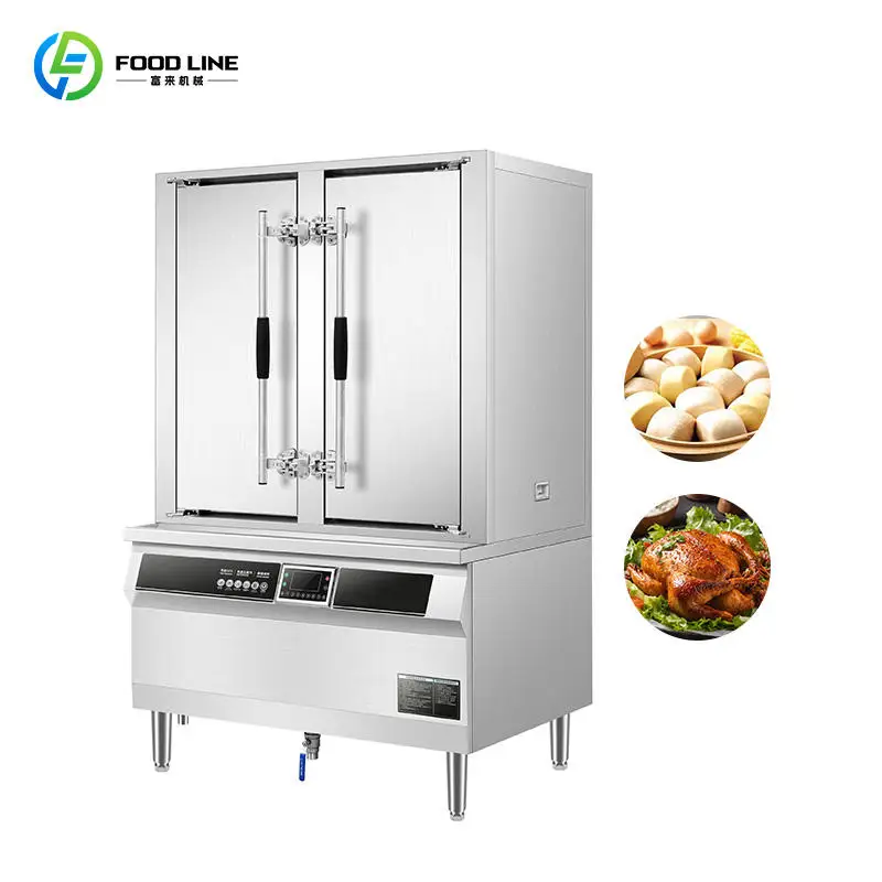 

Hot Selling Electric Steamer Cabinet Vegetables Rice Steamer Industrial Vegetables Siopao Rice Steamer