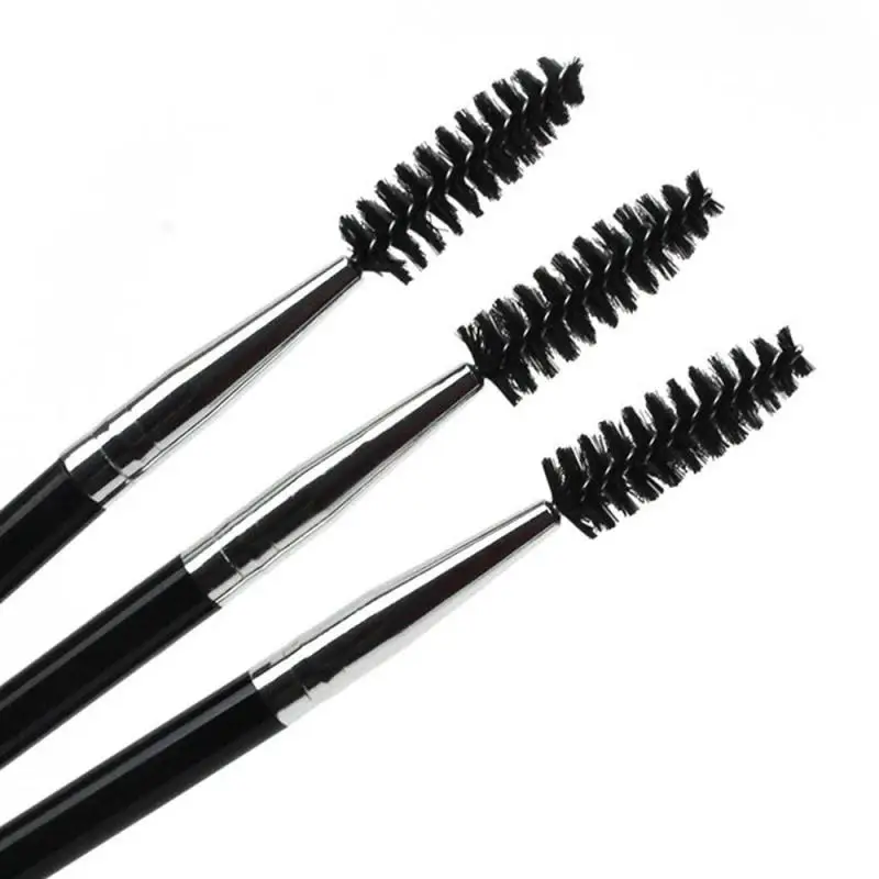 Brocha de maquillaje para cejas, 2/5 piezas, delineador de ojos, rímel, doble cabezal, belleza, cejas