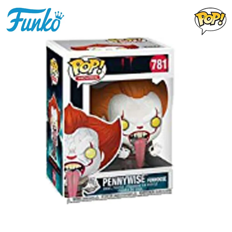 

FUNKO POP Original Genuine It：Chapter Two Pennywise Action Figure Collectible Model Ornaments Toys for Boys Girls Kids Gift