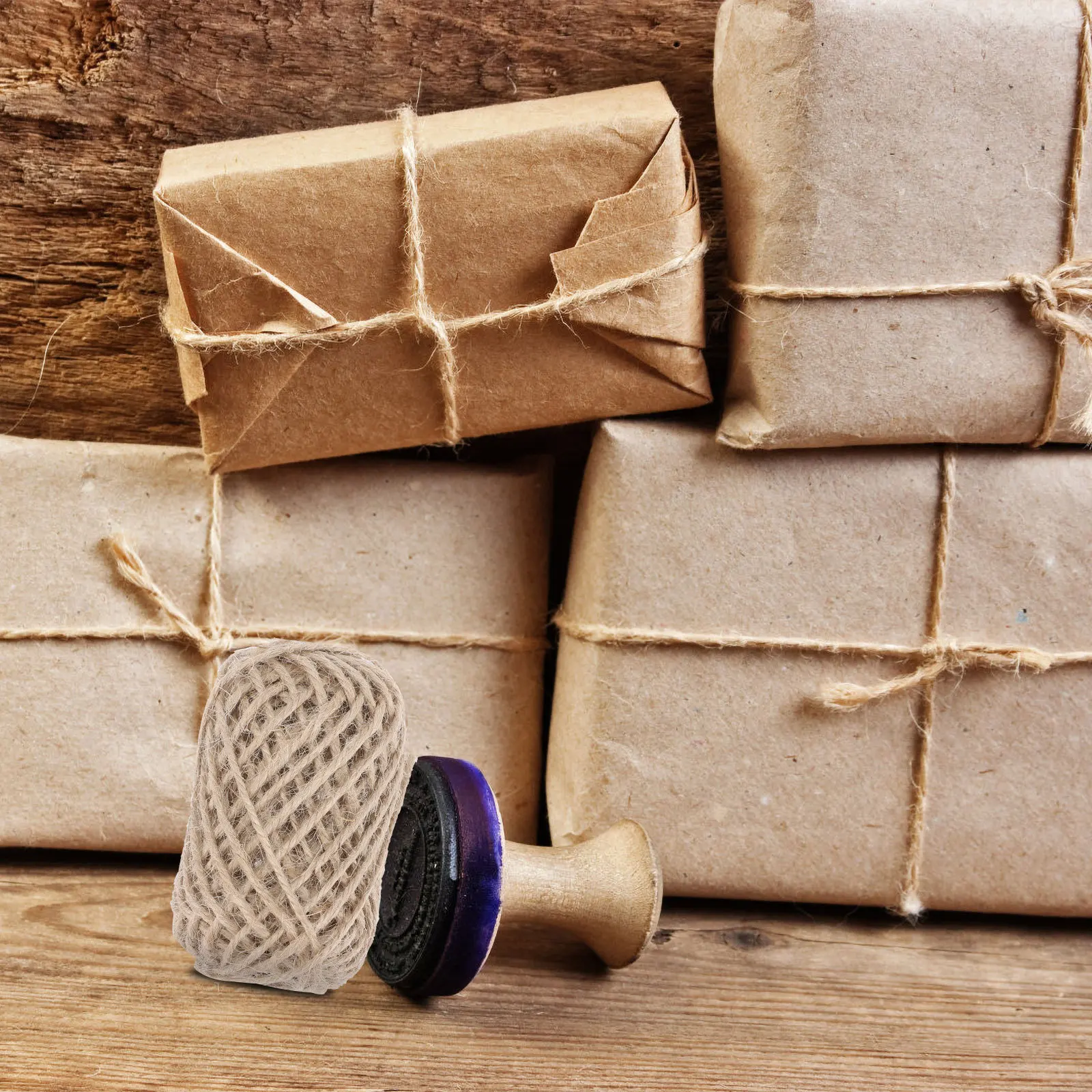 

24 Rolls DIY Photo Wall Jute Rope Natural Hemp Cord for Craft Weaving Handicraft Decoration Garden Plant Tie Trellis Wrapping