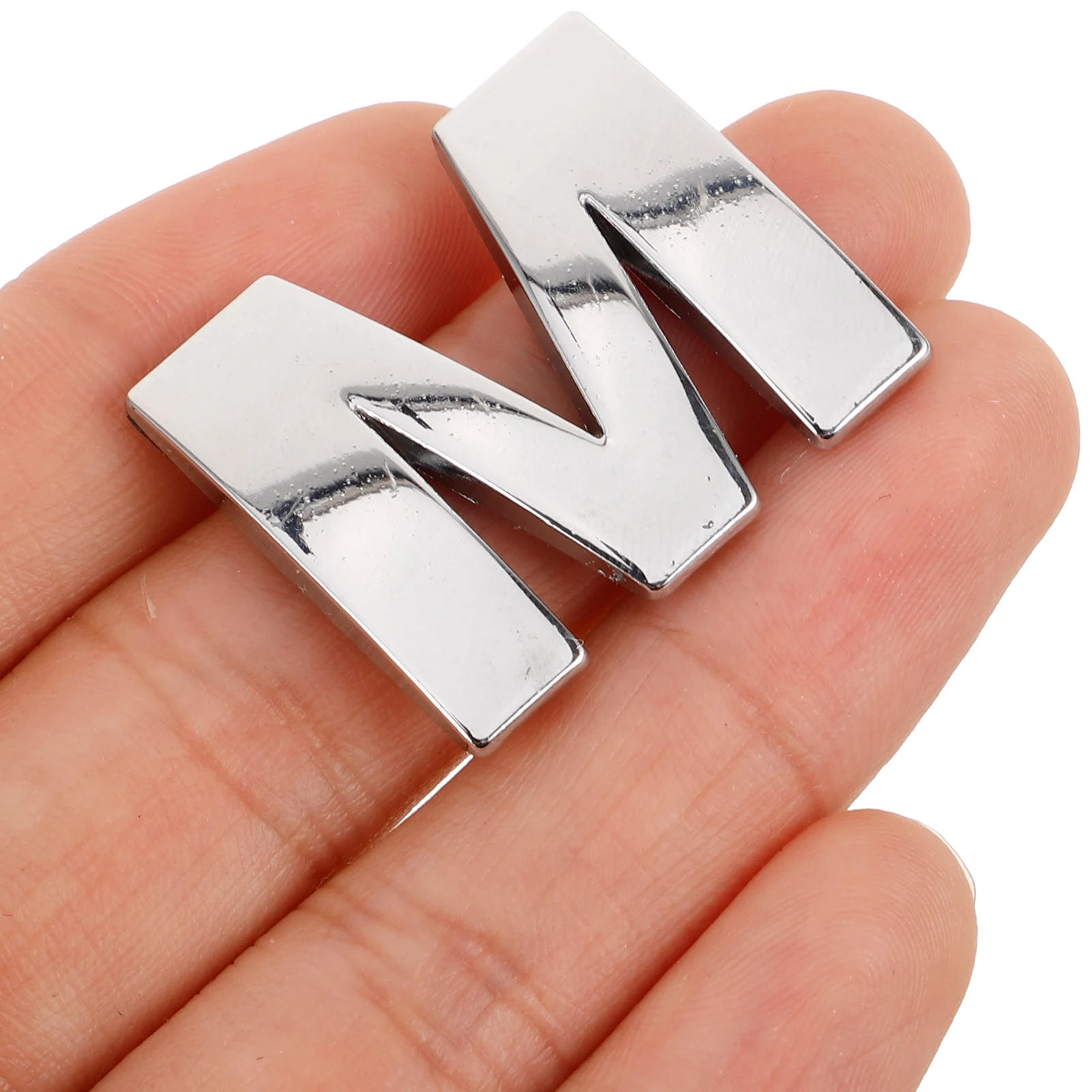 

4 Pcs Logo Mailbox Letter Sticker Letters in Silver for Mailbox with Durability Waterproof Adhesive Decals Stickers