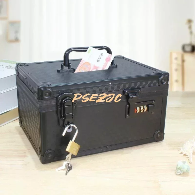 Household Minimalist and Multifunctional Password Cash Coins Can Only Enter  Exit Reusable Savings Box Safe Deposit