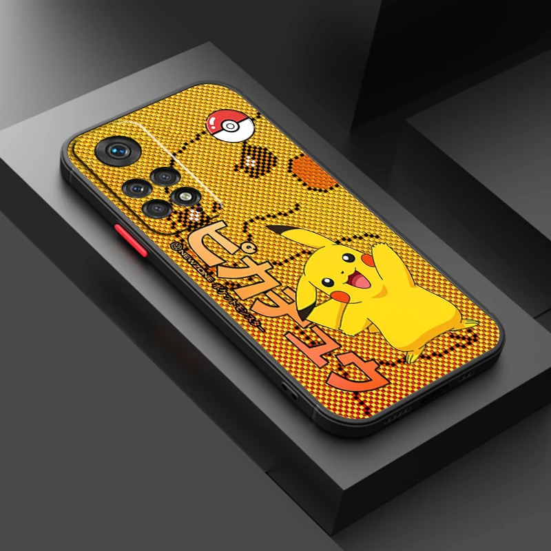 P-Pokemons R-Rayquazas Luxury Frosted Translucent For Redmi Note 13 12 12S 12T 11 11T 11E 10 10S 9 Pro Plus 5G Soft Phone Case