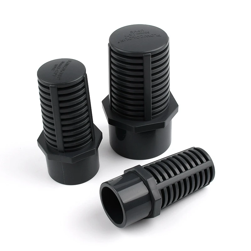 1~10Pcs Size 20,25,32,40,50,63mm UPVC Filter Connector Fittings Plastic Aquarium Garden Irrigation Water Supply Filter Adapter