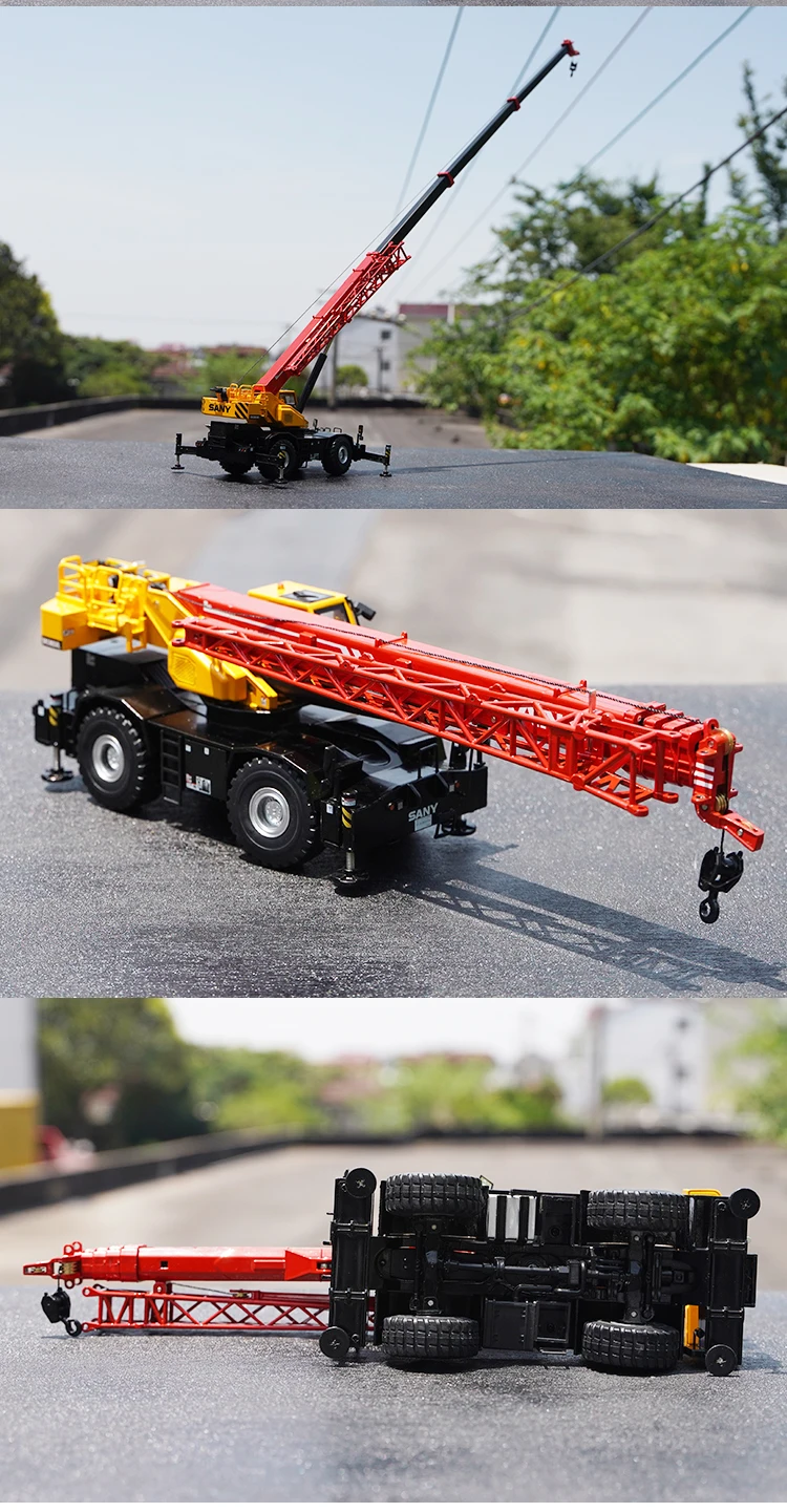 1:50 Sany crane alloy engineering vehicle model