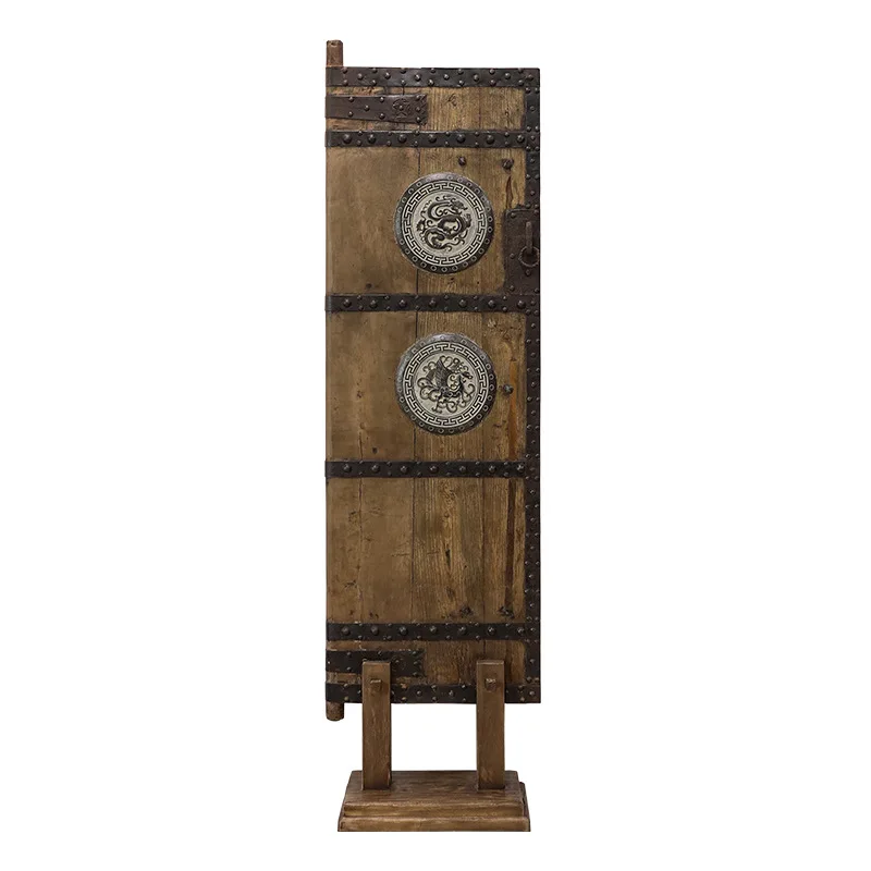 

Partition entrance screen blocks the living room background decorative board old objects