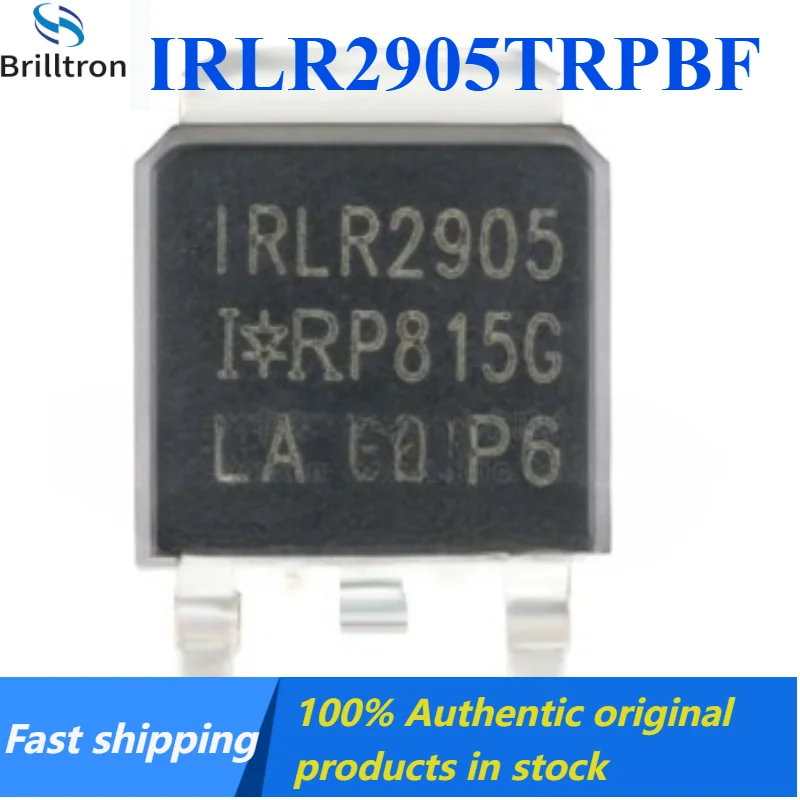 10-30PCS IRLR2905TRPBF TO-252-3 N-channel 55V/42A MOSFET Chip Brand New Original in Stock , Fast Shipping.