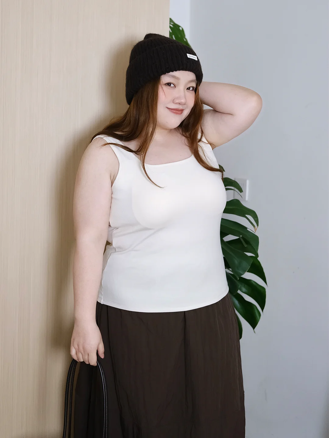 

Zooobaby020 Korean Sle Thin Velvet Strap Vest Women's Slimming Outerwear Inner Match Base irt Pure Color Commute Faion