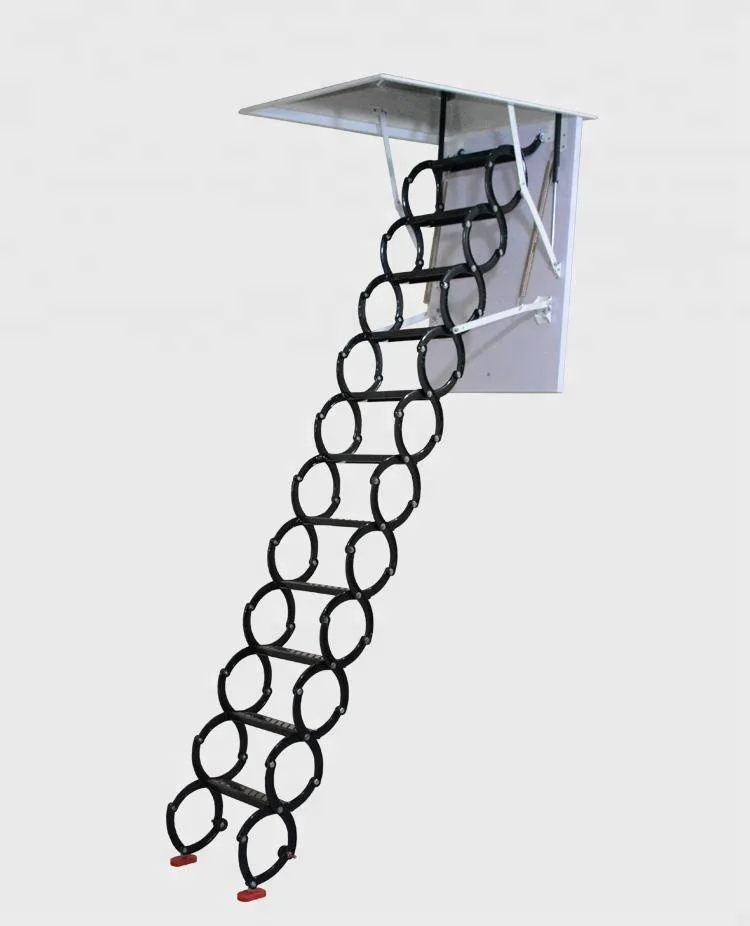 Scale Telescopiche in Acciaio Inox per Soffitta e Mansarda