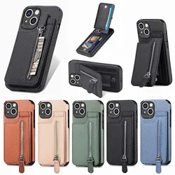 Vertical Case For Xiaomi 11 Lite 5G NE POCO X4 Pro 5G M4 Pro 4G X3 M3 Redmi 8 8A 9 9A 10 10C Note 8T 9T Wallet Flip Zipper Cover