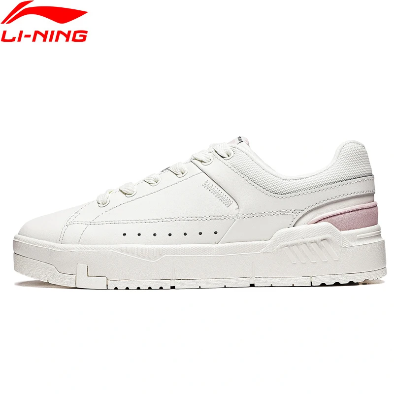 Li-Ning Women COMMON 70s Lifestyle Shoes DUAL CUSHION Comfortable Wearable LiNing Leisure Fitness Sport Shoes Sneakers AGCT044