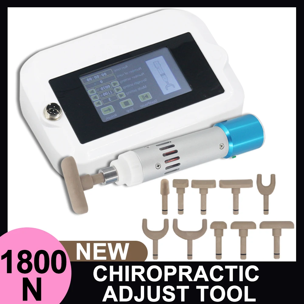 

Chiropractic Adjusting Tools Masssage Gun For Body Massager Spine Correction New 1800N Chiropractic Spinal Adjustment Tool