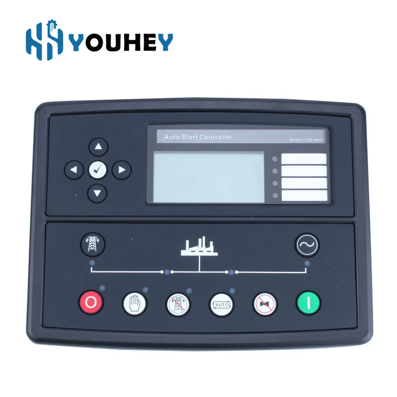 DSE7320 DSE7310 MKII LCD Display Controller Panel Diesel Generator Auto Start Mains Utility Failure Control Module DSE 7320 7310