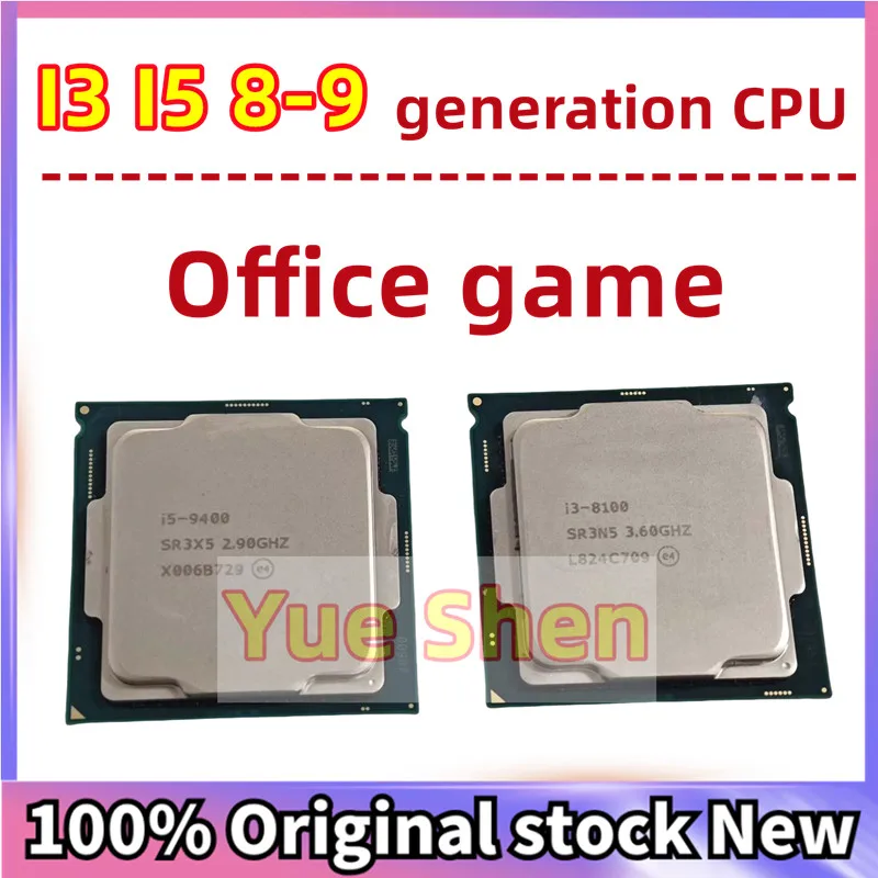 

i3-8100 i3-8100T i3-8300T i3-9100F i3-9100T i5-8500 i5-8600 i5-8400T i5-8500T i5-8600K i5-9400F i5-9600K i5-9400T i5-9500T CPU