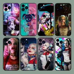 BEAST KINGDOM DC H-Harley Q-Quinn Phone Case For iPhone 16 11 12 13 14 15 Mini PRO MAX Plus Cover