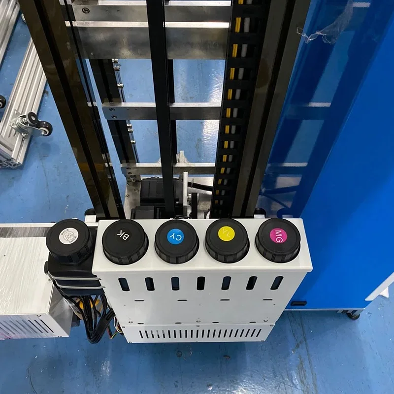 Maxwave حار بيع عالية الجودة الأشعة فوق البنفسجية الحبر 5 ألوان آلة طباعة الحائط ديكور المنزل الإعلان طابعة الحائط العمودية