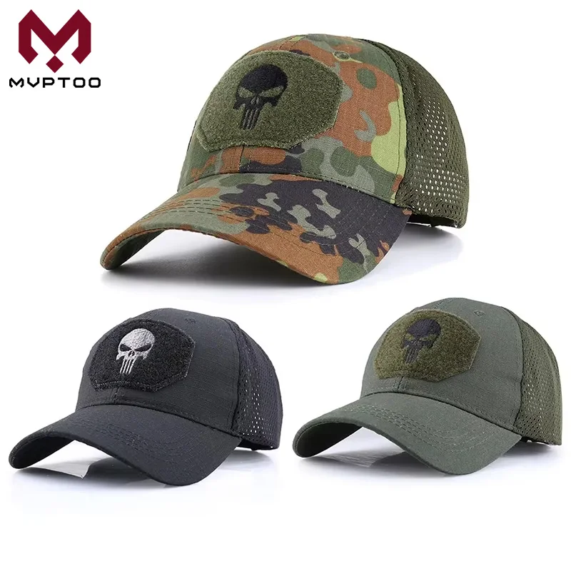 Gorra táctica camuflaje ajustable airsoft senderismo protección solar