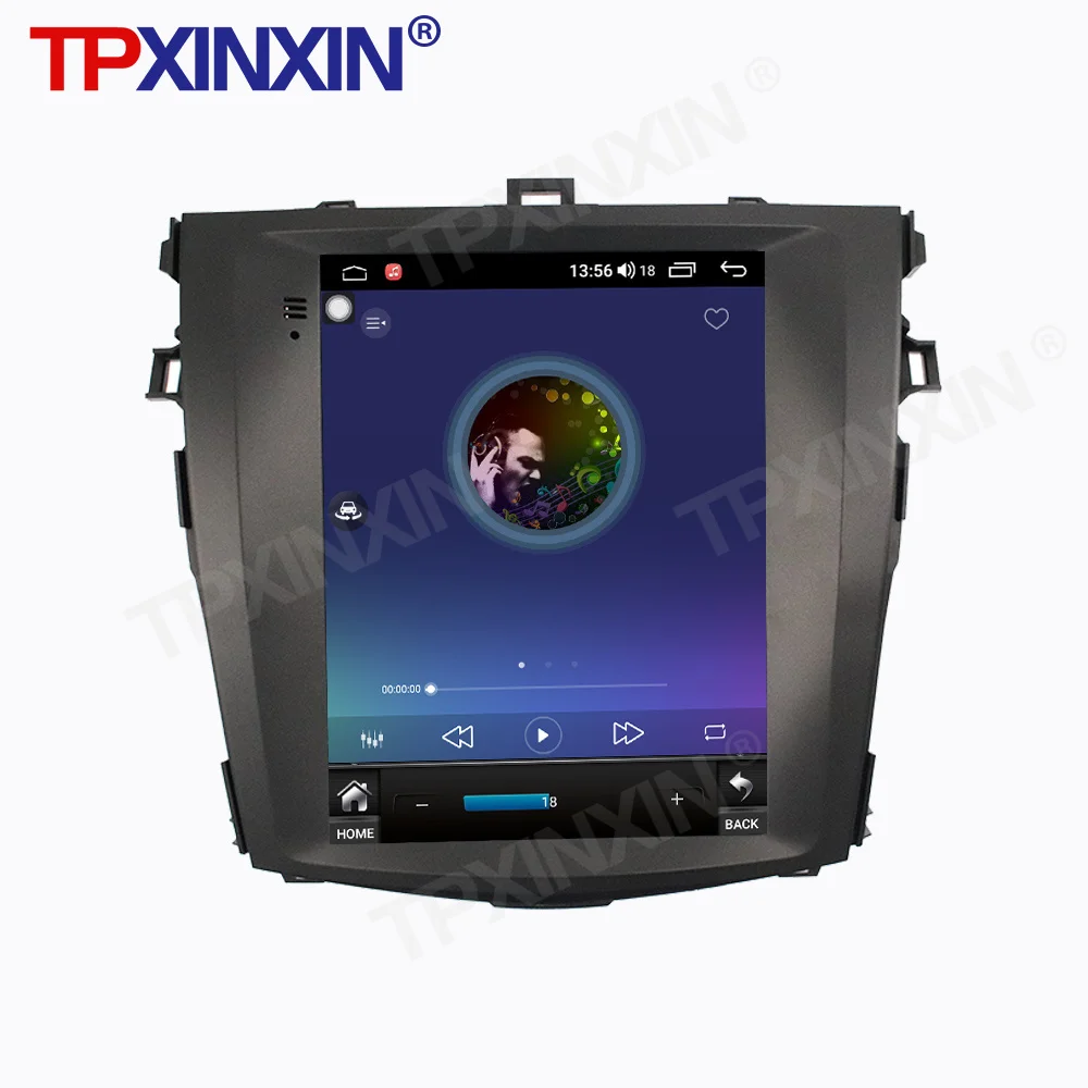 6+128G Android 10 For TOYOTA Carolla 2006-2012 Car Radio Player GPS Navigation 360 Panoramic Cam Auto Stereo Multimedia DSP