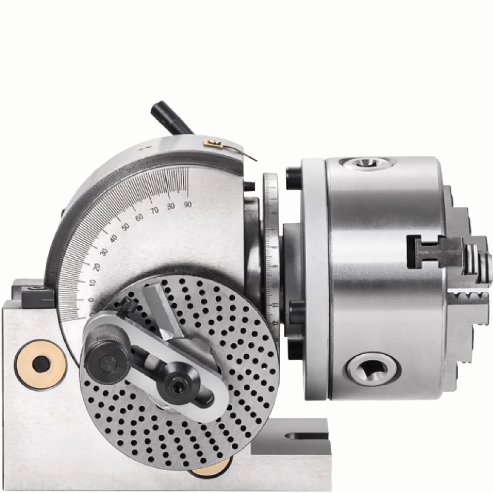 Universal Indexing Head For Both Vertical And Horizontal Milling Machines, Quick And Easy Indexing Head, Rotary Indexing Disc