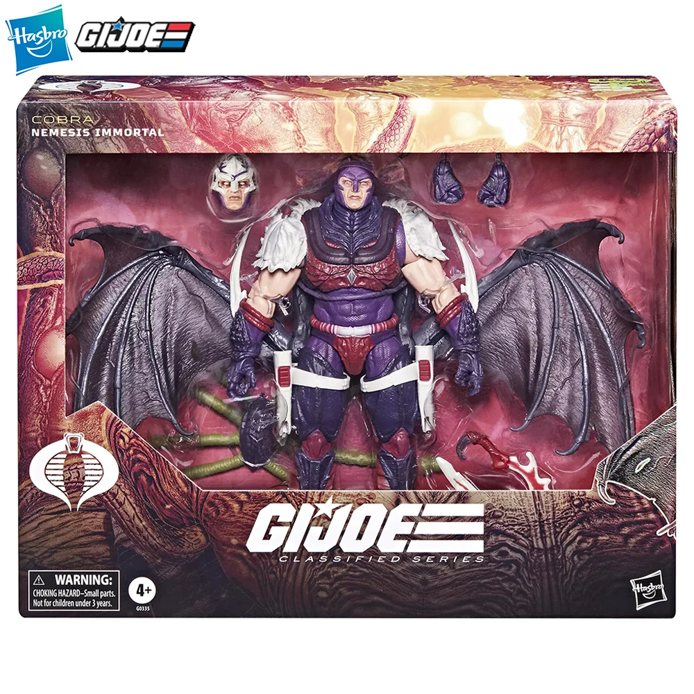 

[In-Stock] Hasbro G.I. Joe Classified Series #140 Nemesis Immortal Original 15cm Action Soilder Model Figure Toys