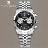 Reloj de Pulsera Deportivo de Cuarzo para Hombre PAGANI DESIGN Pilot 2026, Resistente al Agua, con Cristal de Zafiro, Reloj Masculino PD1775