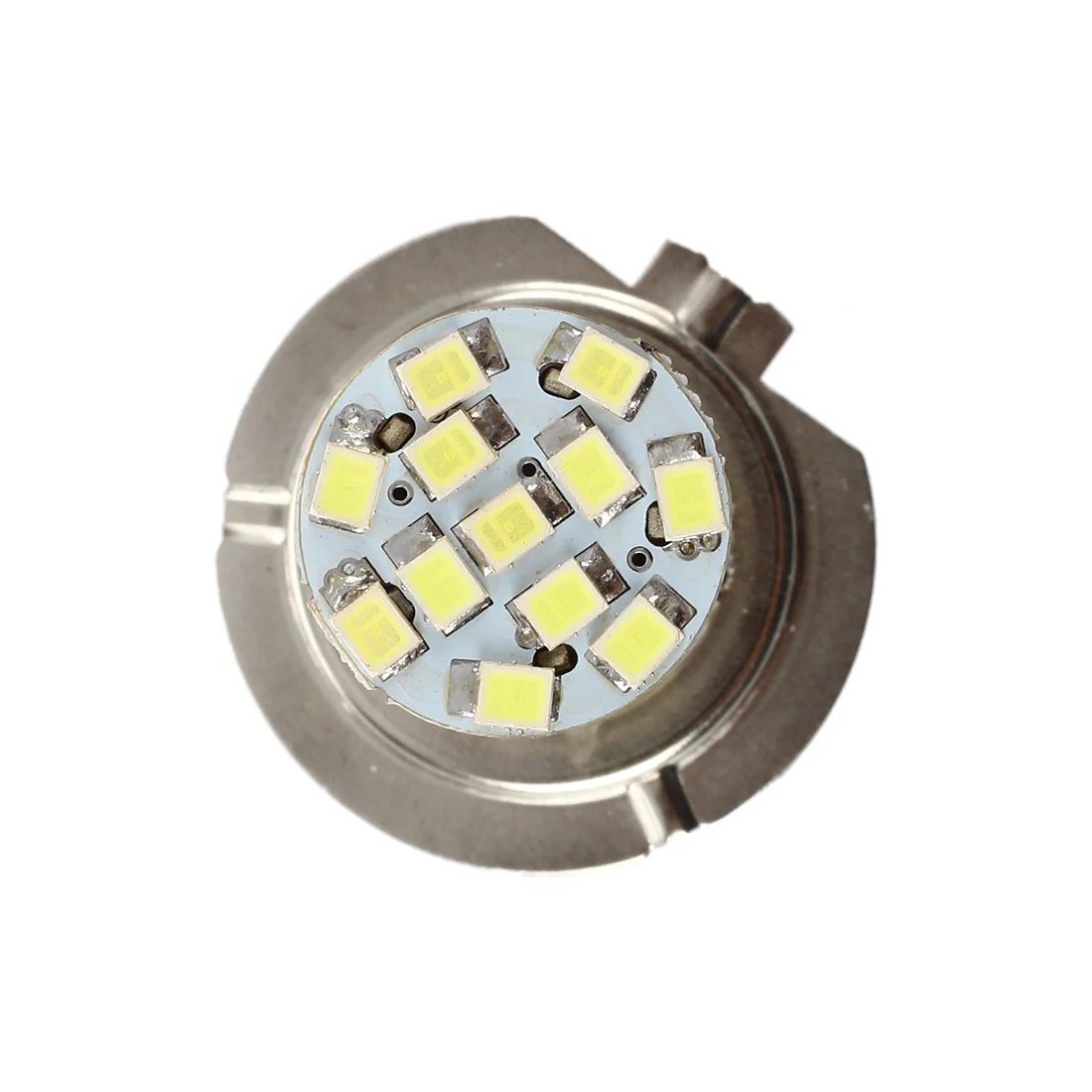 Bombilla LED para faro delantero de coche, lámpara blanca H7, 12V, 102 SMD, 1