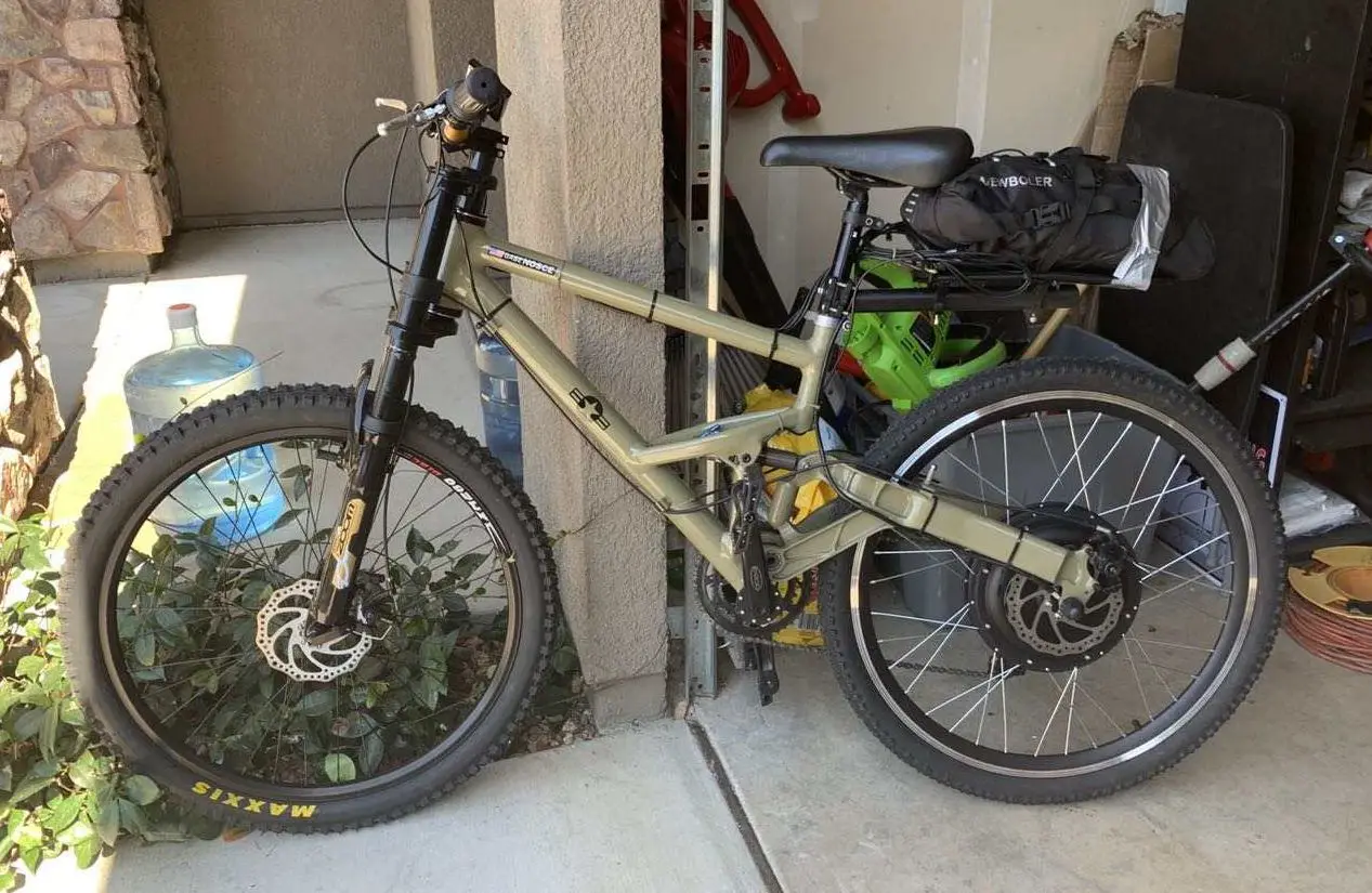 48-V-Lithiumbatterie-Ebike-Umrüstsatz 1000 W/1500 W Elektrofahrrad-Kit Andere + Elektro + Fahrrad + Teile