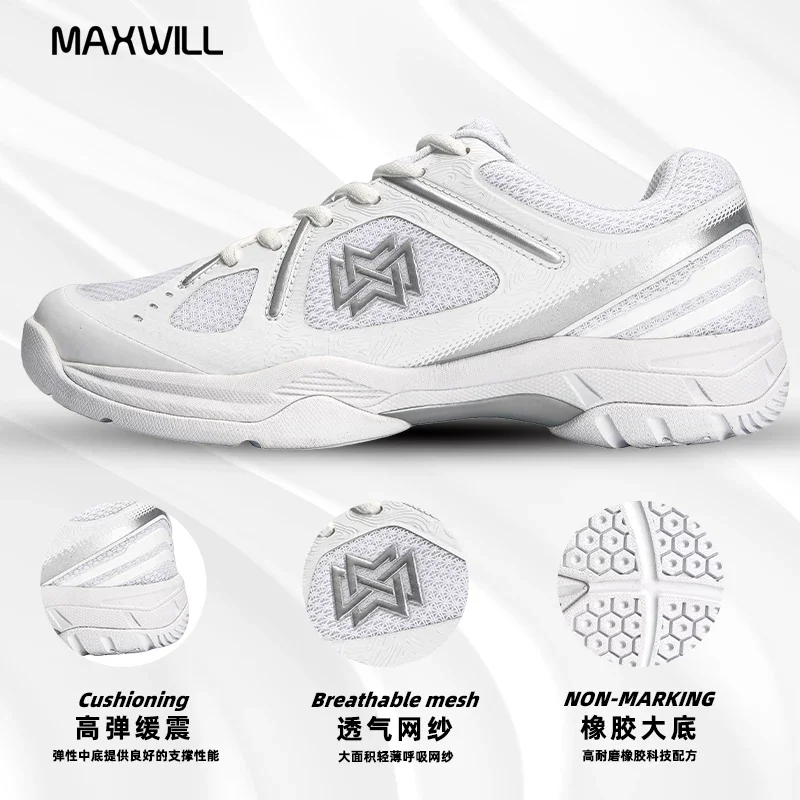 

Original Brand Professional Table Tennis Shoe Top Quality Wearable Badminton Gym Shoe Designer Anti Slip Indoor Court Shoe 36-46