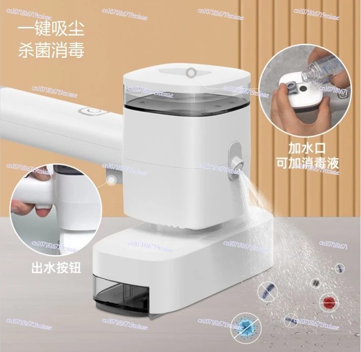 Multi-functional Wireless Handheld Cleaner for Vacuuming Water Spraying And Window Scraping