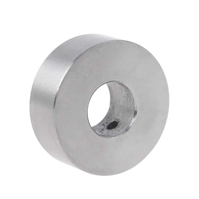 لمشغل تسجيلات الأقراص الدوارة مثبت الوزن الفينيل مشبك فضي ملحقات مشغل معدني من الفولاذ المقاوم للصدأ