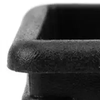 10pcs Square Tube Reducer Sleeve 50x50 To 40x40mm Adapter For Gym Rack Bushing Insert Fitness Equipment Frame Connector