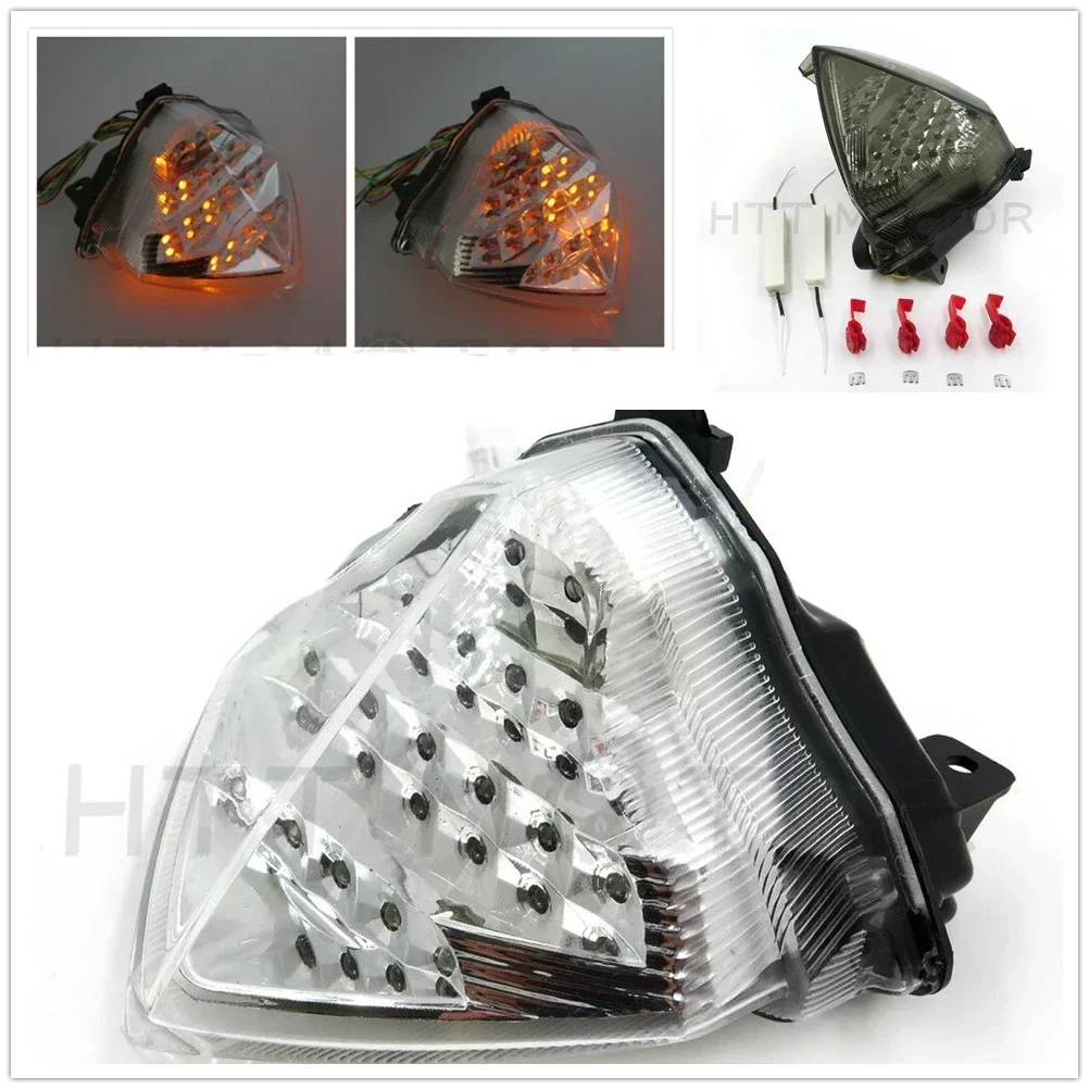 

Smoke LED Tail Brake Light Turn Signals for Yamaha YZF R1 YZFR1 YZF-R1 2004-2006 Motorcycle Parts