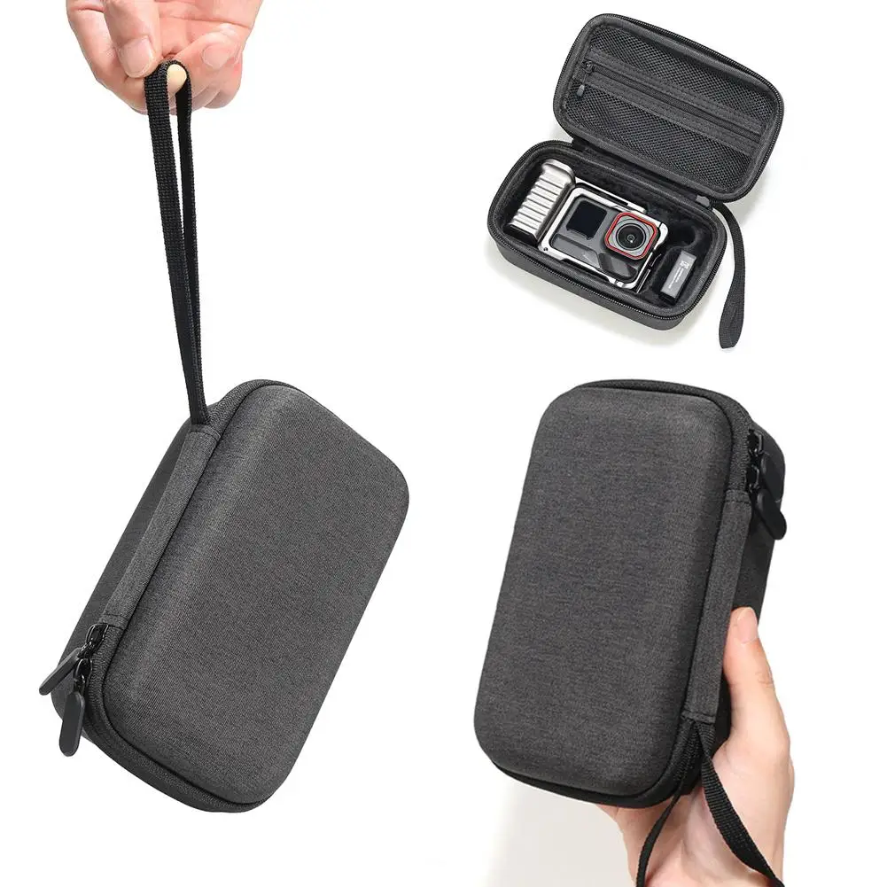 Für Insta360 Ace Pro 2 Straße Kamera Stoßfest Lagerung Tasche Schutz Aluminium Legierung Kaninchen Käfig Sport Kamera Tasche Zubehör