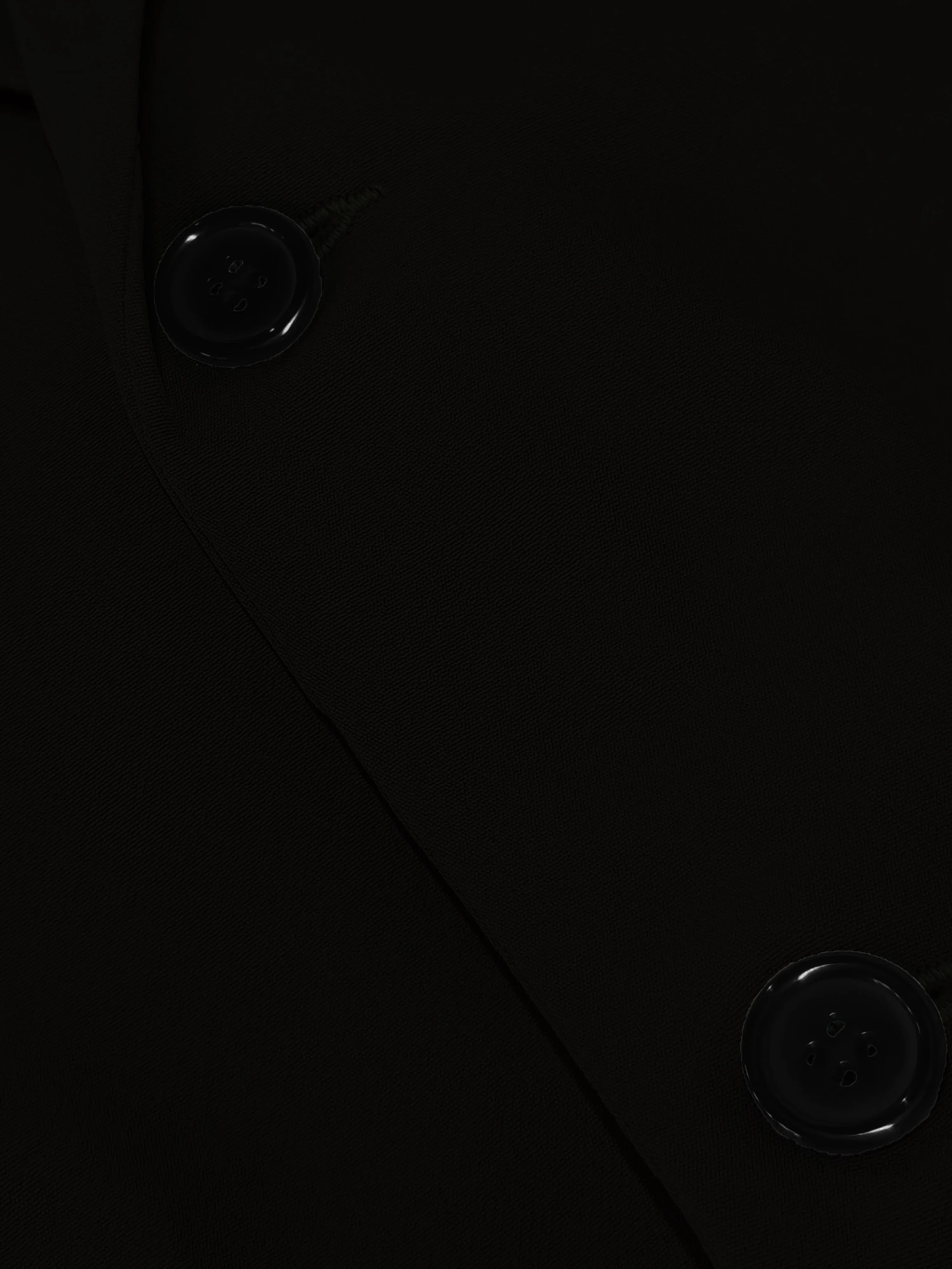 Ta uniwersalna męska czarna marynarka jest idealna do noszenia na zewnątrz; jest stylowa i wyposażona w wiele kieszeni.