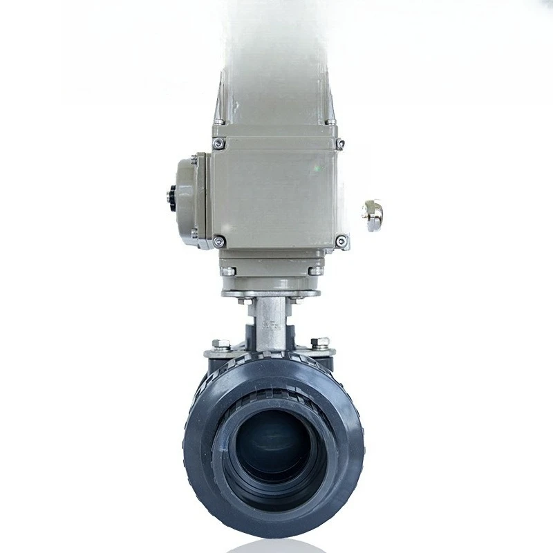 

Electric ball valve Q911F-10 electric plastic corrosion-resistant acid and alkali
