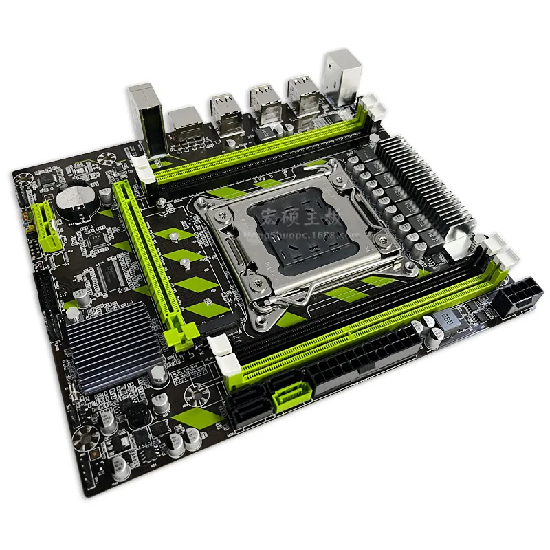 

Новая материнская плата X79G DDR3 для настольных ПК, сокет 2011, ECC память, игровой комплект с процессором E5 2680