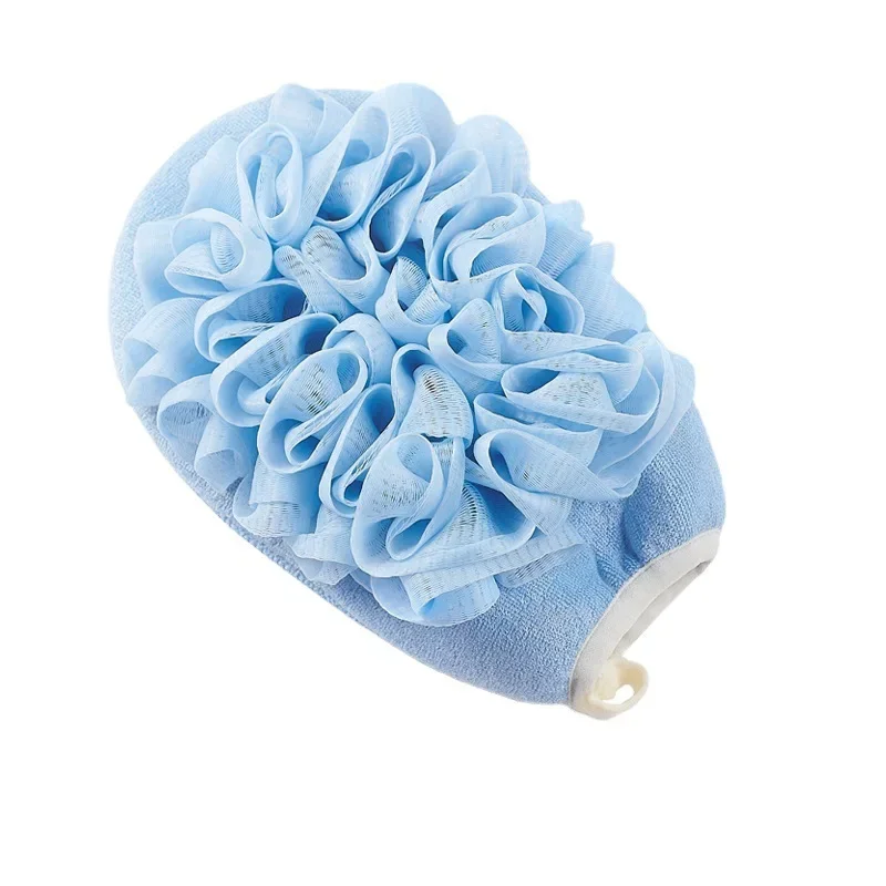 

Rub bath towel bath flower two-in-one double-sided dual-purpose does not hurt the skin bath towel fine yarn soft rub back