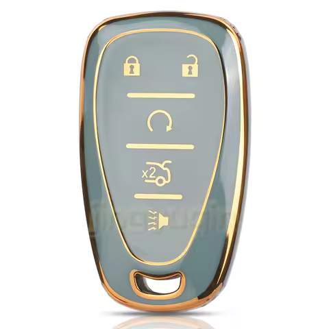 Jingyuqin 10pcs Soft TPU Cover For Chevrolet Chevy Malibu Camaro Cruze Traverse Spark Equinox Sonic Volt Bolt 5 Button Key Case
