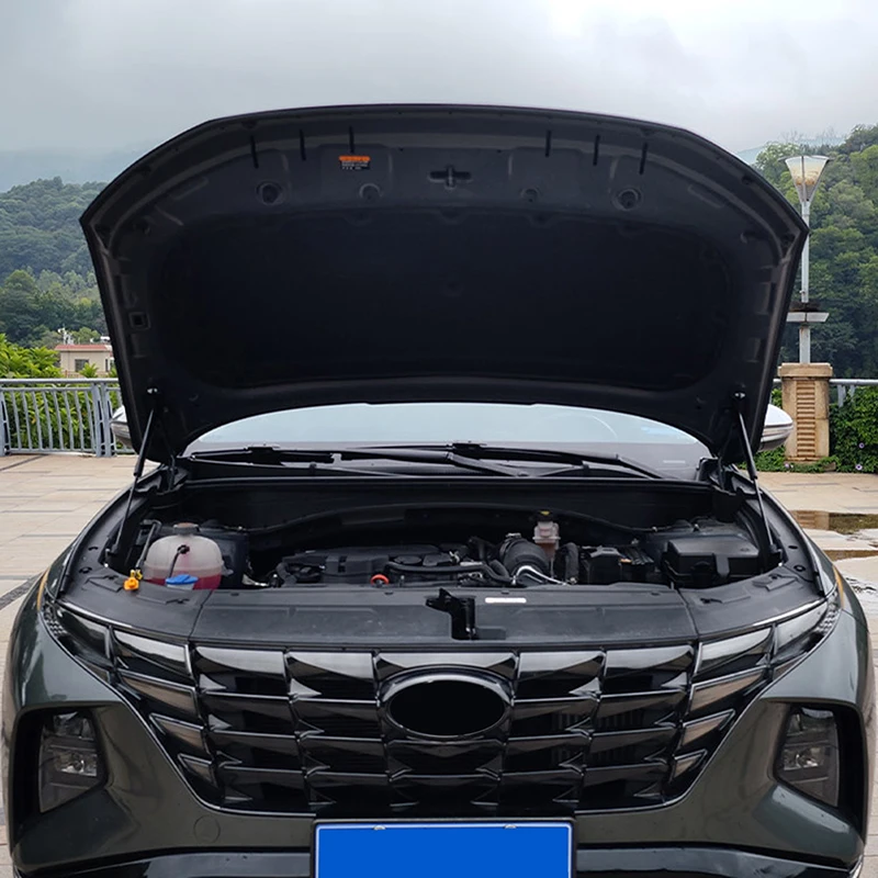 Hyundai Tucson 2022 2023 2024 2025 Przednia Maskownica Podnośniki Amortyzatory Siłowniki Hydrauliczne Gazowe Sprężyny Akcesoria