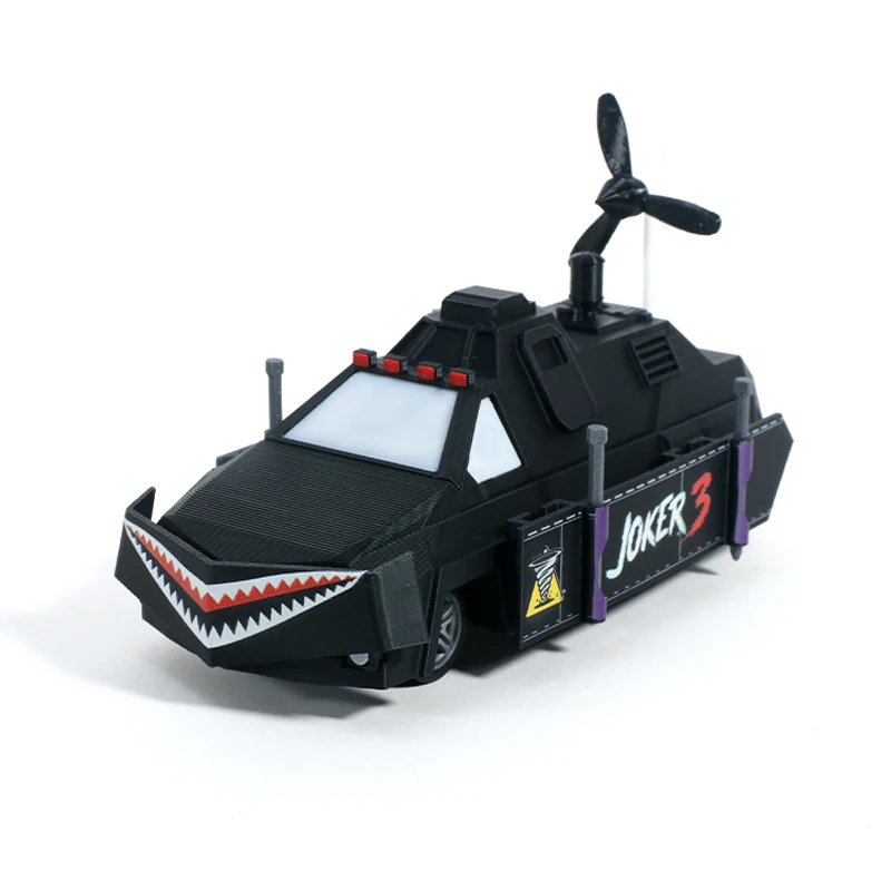 Joker Nr.3 Tornado Sturmjäger Gepanzertes Fahrzeugmodell Sturmverfolgungsfahrzeug Mini-Sammler-Spielzeugauto – Detail 4
