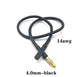 14-18AWG 3.5/4.0mm spina a banana maschio femmina connettore cavo di prolunga RC auto motore brushless maschio femmina cavo di conversione