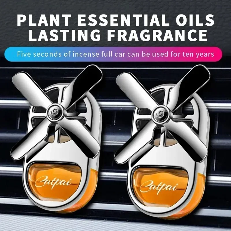 Car Fragrance, Air Conditioner, Air Outlet Fan, Car Mounted Perfume Accessories, Interior Decoration Items, Lasting Fragrance