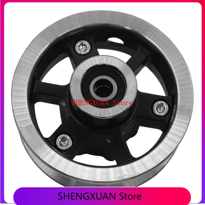 200x50 aluminum alloy wheel hub suitable for pneumatic wheels of 8-inch electric scooter with 200*50 tires