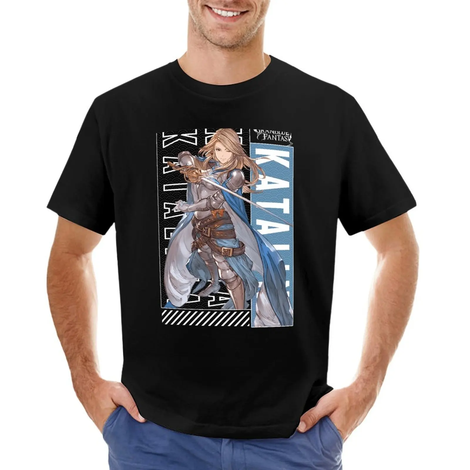 Katalina Granblue Fantasy The Animation T-shirt sports fans oversizeds sweat shirts, men