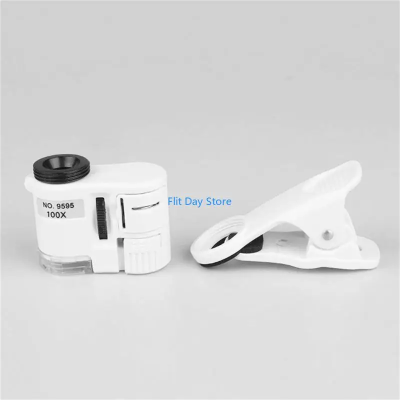 F92C Precisions Microscope Magnifier with LED Lens for Any