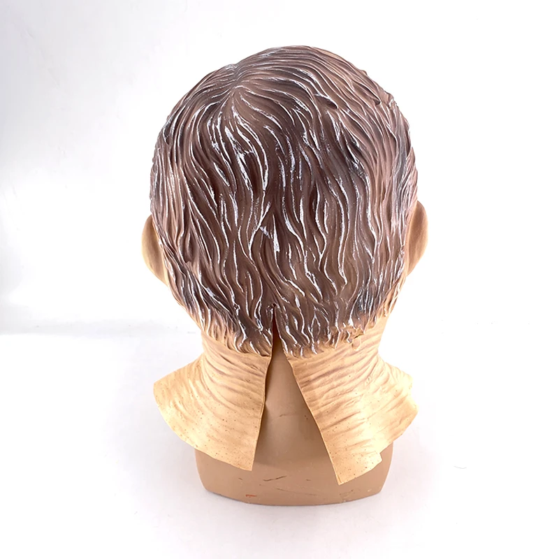 Old Man Latex Headgear Halloween Party Thriller April Fool's Day Cosplay Props Realistic Wrinkled Old Man Funny Face Mask