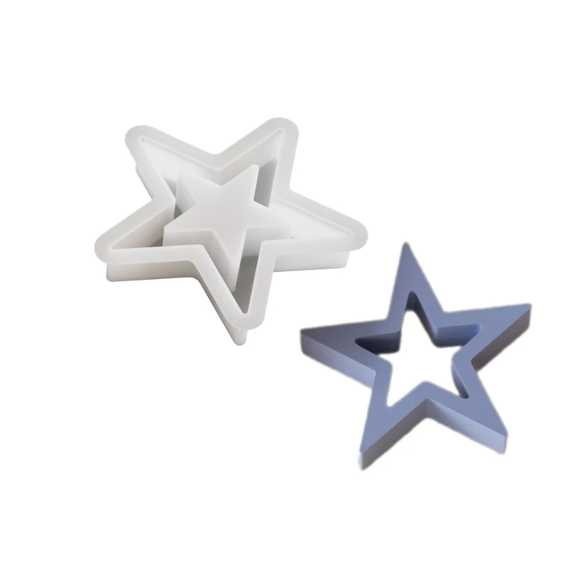 

Versatile Sturdy Silicone Star Mould for Creating Unique Holiday Decorations Drop shipping