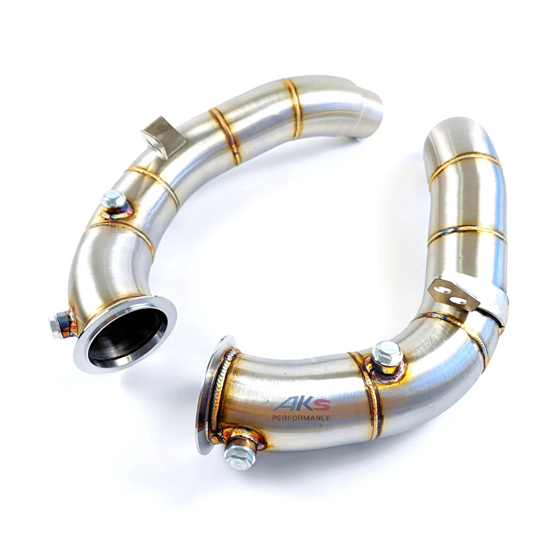 Racing Catless Downpipe For BMW M5 F10 M6 F12