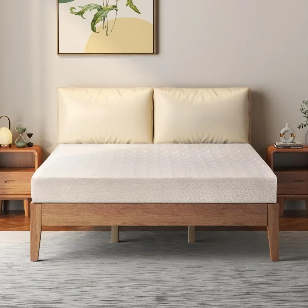 Matelas Queen en mousse à mémoire de forme, 12 pouces, instituts de pression, couches de soutien et de confort